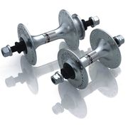 Miche Primato Sil Large Flange Track Hubs Pair Large Flange 32h Pair Silver  click to zoom image