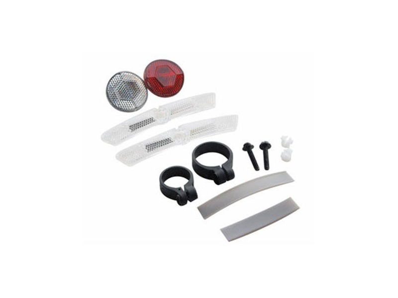 Cateye Reflector Kit - Front, Rear + Wheel click to zoom image