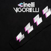 Cinelli Vigorelli L/Sleeved T-Shirt Blk click to zoom image