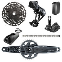 Sram GX Eagle AXS Dub Groupset - 11-50t - Includes: Rear Der & Battery, Trigger Shifter Wclamp, Crankset Dub 12s 170/175 Boost Wdm 32t Xsync2 Chainring, Gx Eagle Chain, Cassette Pg-1230 11-50t, Charger/Cord, Chaingap Gauge 2022
