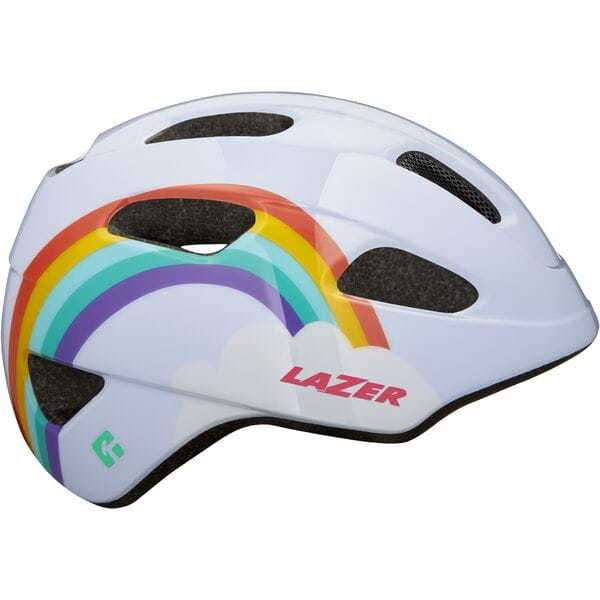 Lazer PNut KinetiCore Helmet, Rainbow, Uni-Kids click to zoom image