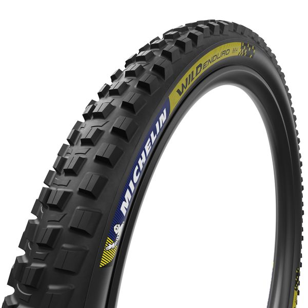 Michelin Wild Enduro MH Racing Line Tyre Blue/Yellow 29 x 2.50" (63-584) click to zoom image