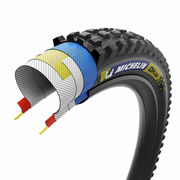 Michelin DH22 Racing Line Tyre Blue/Yellow 29 x 2.4" (61-622) click to zoom image