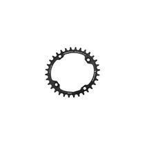 Wolf Tooth Elliptical 104 BCD Chainring for Shimano 12 speed Black / 32T