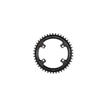 Wolf Tooth 110 BCD 4 Bolt Chainring for Shimano GRX Black / 44T