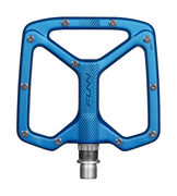 Funn Python 2 Alloy Flat Pedals Long Pins Blue click to zoom image