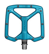 Funn Python 2 Alloy Flat Pedals Long Pins Turquoise click to zoom image
