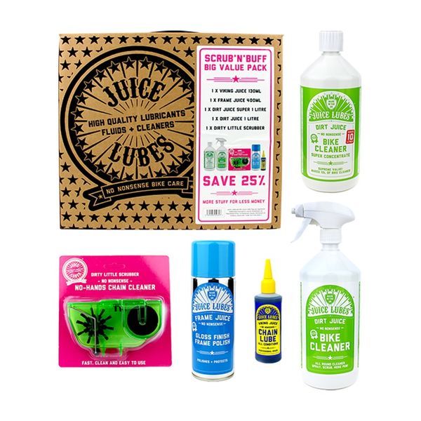 Juice Lubes Scrub & Buff Pack Mixed Bundle click to zoom image