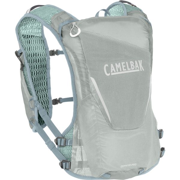 Camelbak Zephyr Vest 11l With 1l Hydration 2023: Pigeon/Blue Surf 11l click to zoom image