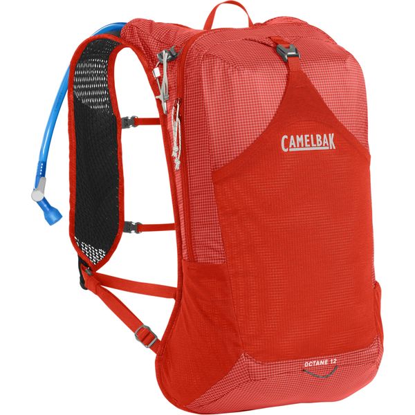 Camelbak Octane 12 Fusion 2l Hydration Pack 2023: Red Poppy/Vapor 12l click to zoom image