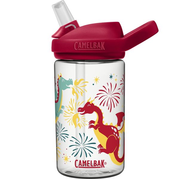 Camelbak Eddy+ Kids 400ml (Spring/Summer Limited Edition) 2024: Firework Dragon 400ml click to zoom image