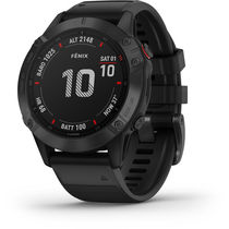 Garmin fenix 6 Pro GPS Watch - Black with Black Band