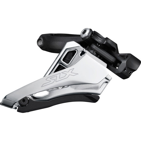 Shimano SLX FD-M7100-M SLX front mech, 12-speed double, side swing, mid mount multi fit click to zoom image