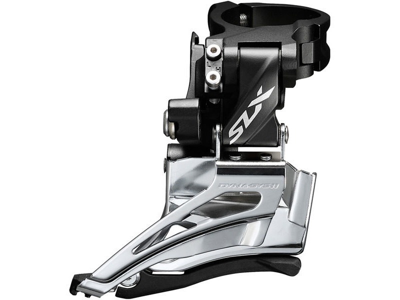 Shimano SLX SLX M7025-H double 11-speed front derailleur, high clamp, down swing, dual-pull click to zoom image