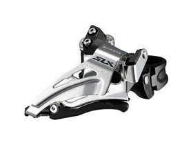 Shimano SLX SLX M7025-L double 11-speed front derailleur, low clamp, top swing, down-pull