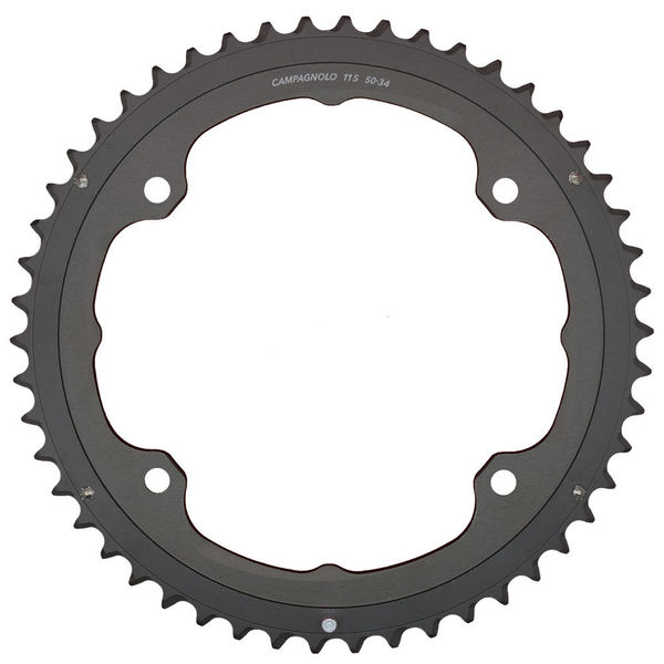 Campagnolo H11 50 x 34T Chainring Black click to zoom image