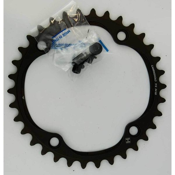 Campagnolo H11 34T Chainring Black click to zoom image