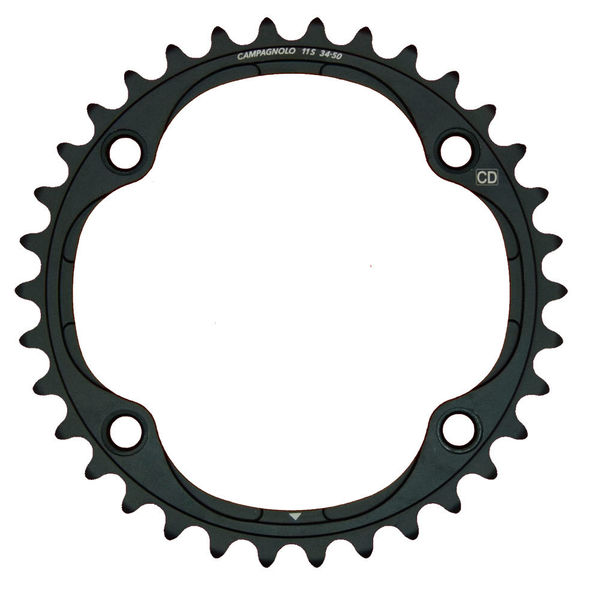 Campagnolo Potenza11 HO Black 36T Chainring click to zoom image