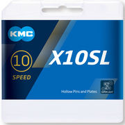 KMC X10SL Silver Chain 114L Chain click to zoom image
