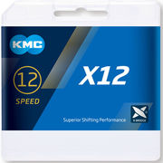 KMC X12 Black/Silver Chain 126L click to zoom image