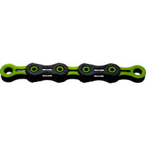 KMC DLC 11 Black/Green 118L Chain