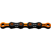 KMC DLC 11 Black/Orange 118L Chain 
