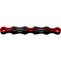 KMC DLC 11 Black/Red 118L Chain