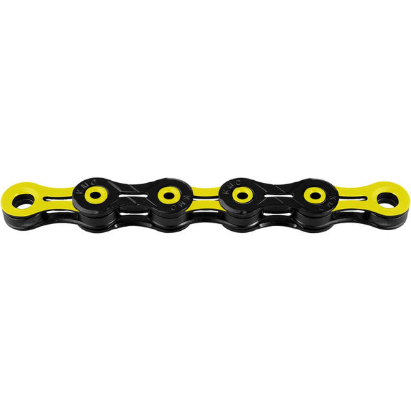 KMC DLC 11 Black/Yellow 118L Chain click to zoom image