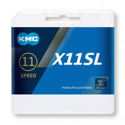 KMC X11-SL Silver Chain 118L click to zoom image