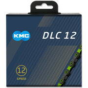 KMC X12-SL DLC Black/Green 126L Chain click to zoom image