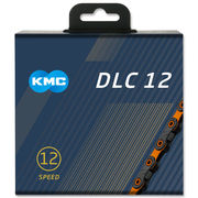 KMC DLC X12-SL Black/Orange 126L Chain click to zoom image