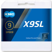 KMC X9-SL Silver 114L Chain click to zoom image