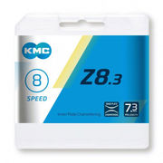 KMC Z8 Silver/Grey 7 3mm 114L Chain click to zoom image