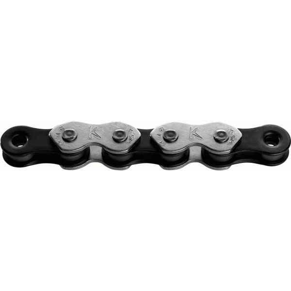 KMC K1 Wide Silver/Black 110L Chain click to zoom image