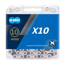 KMC X10 Silver/Black 122L Chain