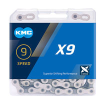 KMC X9 Silver/Grey 122L Chain