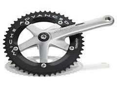 Miche Young 165 Chainset 36/46T Black 