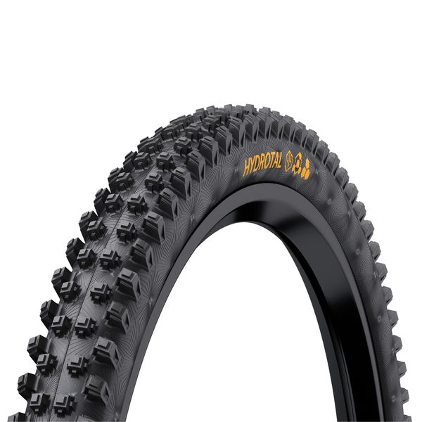 Continental Hydrotal Downhill Tyre - Supersoft Compound Foldable Black & Black 27.5x2.40" click to zoom image