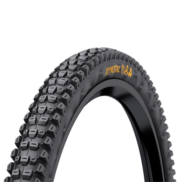 Continental Xynotal Downhill Tyre - Soft Compound Foldable Black & Black 27.5x2.40" click to zoom image