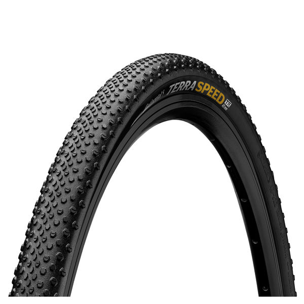 Continental Terra Speed Protection Tyre - Foldable Blackchili Compound 2022: Black/Transparent 700x45c, 28x1.70 28" click to zoom image