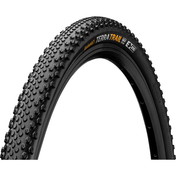 Continental Terra Trail Shieldwall Tyre - Foldable Skin 2022: Black/Black 700x45c, 28x1.70 28" click to zoom image