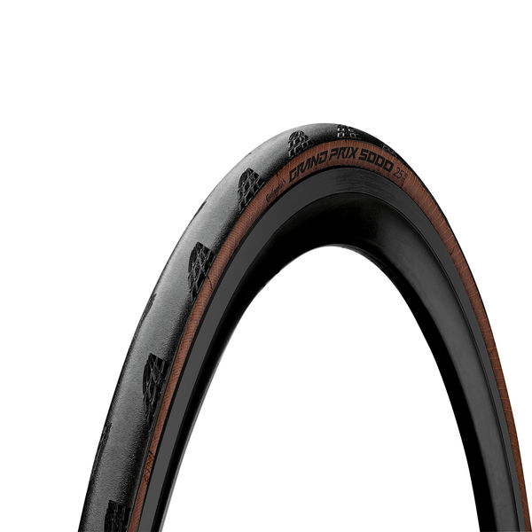 Continental Grand Prix 5000 Tyre - Foldable Blackchili Compound Black/Transparent: Black/Transparent 700 X 28c click to zoom image