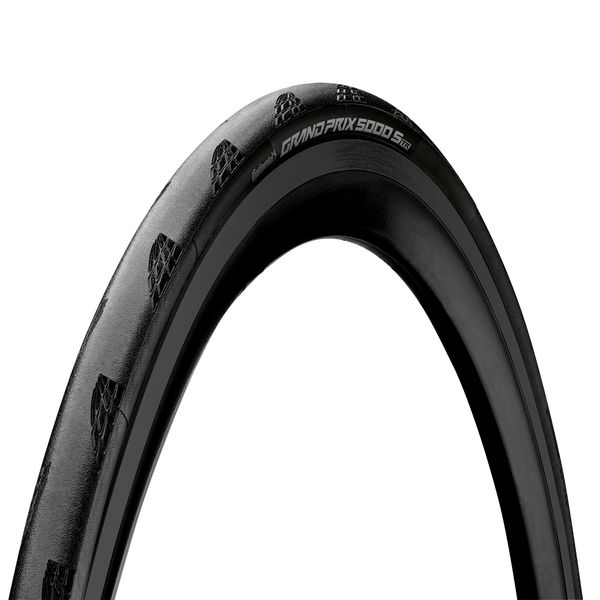 Continental Grand Prix 5000s Tubeless Ready Tyre - Foldable Blackchili Compound Black/Black 700 X 28c click to zoom image