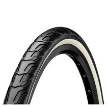 Continental Ride City Reflex Tyre - Wire Bead: Black/Cream Reflex 700 X 47c (45c)