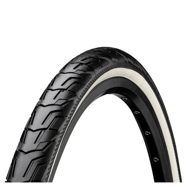Continental Ride City Reflex Tyre - Wire Bead: Black/Cream Reflex 700 X 47c (45c) click to zoom image