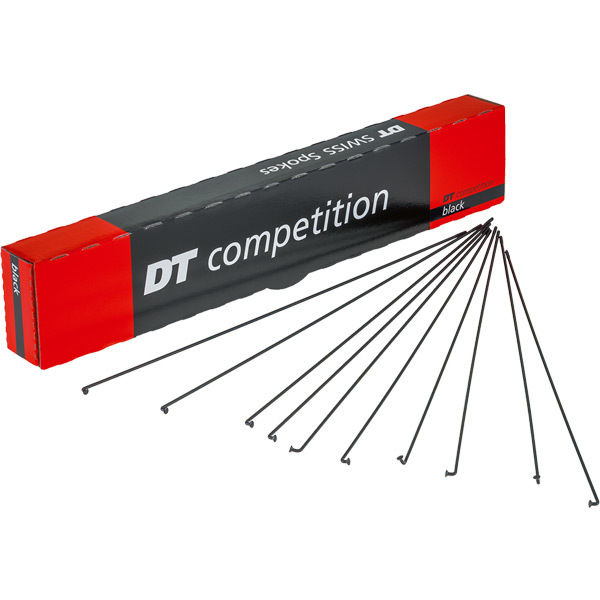 DT Swiss Competition black spokes 14 / 15 g = 2 / 1.8 mm box 500 click to zoom image