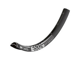 DT Swiss E 532 Sleeve-joined disc-specific Presta-drilled black - 27.5"