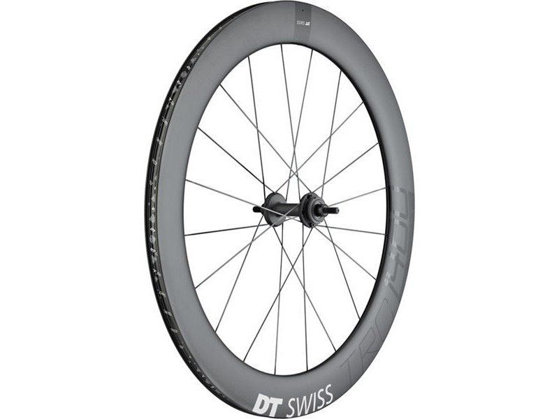 DT Swiss TRC 1400 DICUT track, full carbon tubular 65mm, rear click to zoom image
