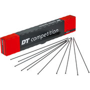 DT Swiss Competition Straight Pull Spokes 14 / 15 g = 2 / 1.8 mm box 100, black 252 mm 
