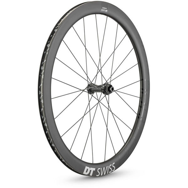 DT Swiss HEC 1400 HYBRID disc brake wheel, 47 x 19 mm rim, 100 x 12 mm axle, front click to zoom image